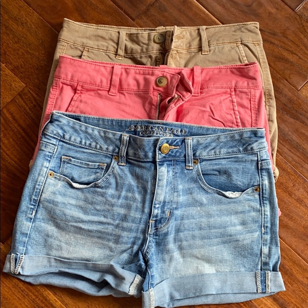 American eagle shorts size 8